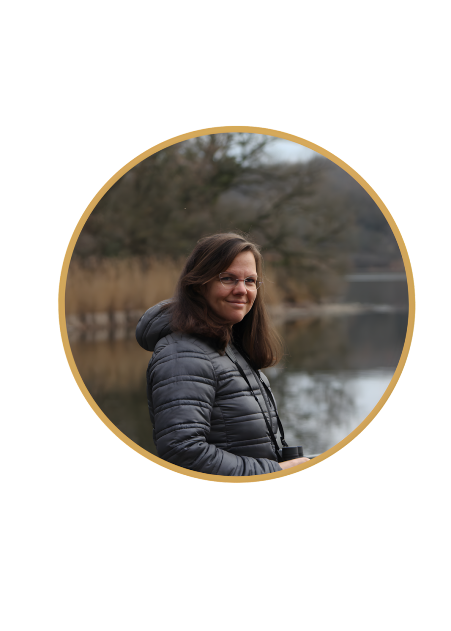Portrait d'Elisabeth Spörli, Passeuse de Nature et guide ornithologique agréée ENS Isère.